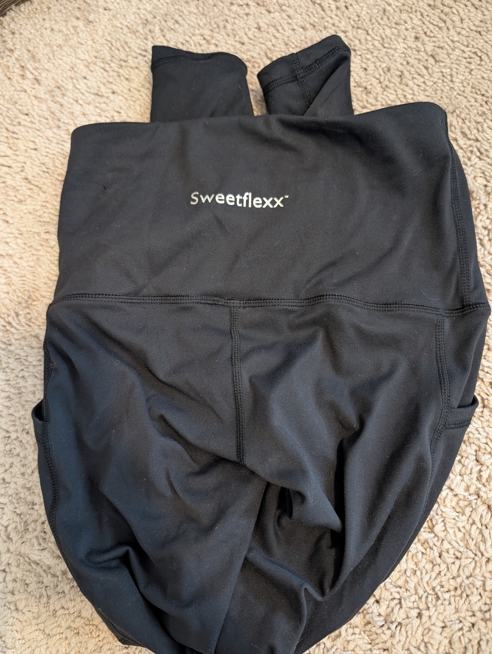 Sweetflexx Leggings Size 4 With Pockets